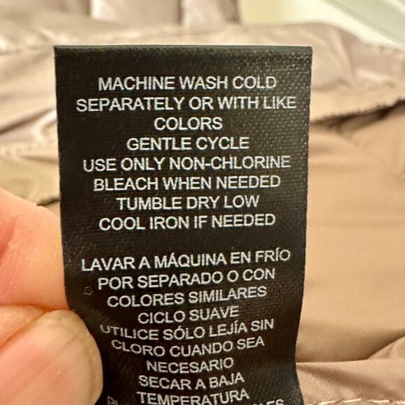 Kenneth Cole Women's Quilted Anorak Puffer Jacket Size S Tan Lightweight (NEW) - Picture 10 of 15